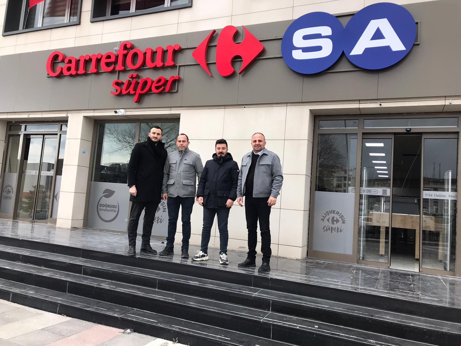 Carrefoursa Süper, Biga'da Açıldı.